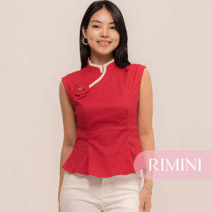 RIMINI - Atasan Tanpa Lengan Wanita Flower Sleveless Size XS-XL - Neoma Top CC33530