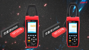 UNI-T Clamp Meter Oscilloscope UT217A UT217B 600A/1000A AC DC Current Clamp Digital Multimeter NCV Bluetooth Function Analog Bandwidth Waveform Frequency Measurement