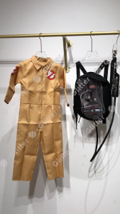 Ghostbusters Costume for Adult Kids Boys Toys Proton Pack Ghost Cosplay Carnival Halloween Uniform