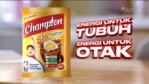 Energen Champion Rasa Cokelat - Paket 10 Sachet x 30g - Cereal Anak Multivitamin