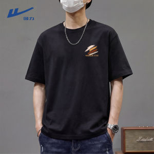 Warrior | Áo Thun Nam Tay Ngắn Dài Cotton Kích Cỡ Lớn Màu Be Nhạt