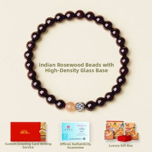 GUGONG UPDATE | Natural High-Density Old Stock Womens Rosewood Bracelet