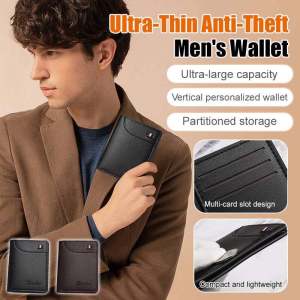 Mens ultrathin wallet