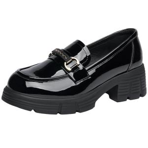 Josiny | Thick Sole Easy-on Loafers Womens Shoes Spring Style