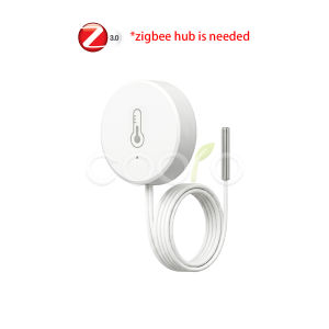 Zigbee NTC Temperature Humidity Sensor Stainless Steel Probe Detect Aquarium Pool Bathtub Freezer Laboratory Liquid Temperature