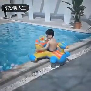 Baby salbabida floater thickened Inflatable armpit swimming ring kids sitting ring water toys lifebuoy lying ring