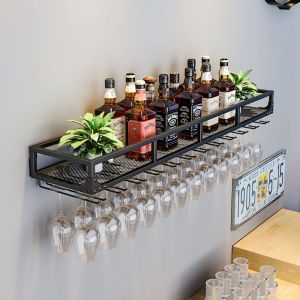 Minimalist Upside-Down Wine Rack