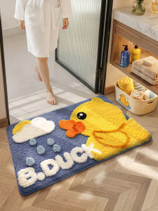 Dajiang (大江) | Non-slip Water Absorbent Cartoon Duck Collaboration Rug
