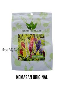 100 BUTIR BENIH BUNGA LUPIN MIX WARNA (KEMASAN ORIGINAL)