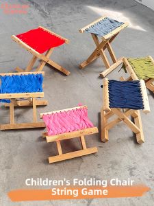 Foldable DIY Stool Kit Portable Adult Outdoor Fishing