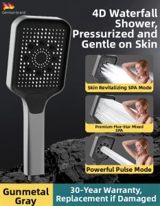 YALANDENG | High Pressure Shower Head Bath Set