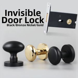 GUANGMANZHI | Invisible Concealed Door Locks for Living Room Bathroom Bedroom