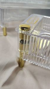 Rak Tatakan Tempat Kotak Penyimpanan Telur Susun Dapat Diputar Bahan PET