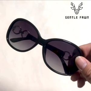 Gentle Fawn Kacamata Sunglasses Polarized Anti Uv 400 Korean Style Wanita Kotak Tr90 2115
