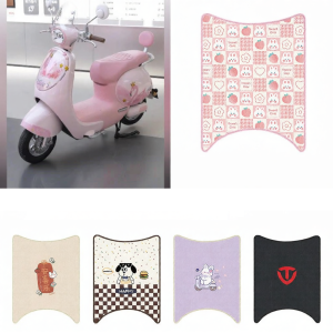 Decorative Upgrade Scooter Foot Mat