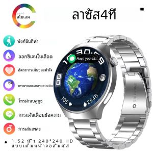LAXASFIT ใหม่ 1.52 "บลูทูธ Talk Smartwatch ผู้ชายกีฬากลางแจ้งฟิตเนส Heart Rate การตรวจสอบสุขภาพ Smartwatch สําหรับ Android IOS