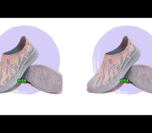 Sepatu Karet Wanita SlipOn Warna Abstrak Att ACL 528 Sepatu Cewek Terbaru 2023