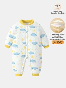 UCBABY | Cute Warm Cotton Lined Jumpsuit for Infants