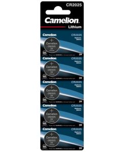 Combo 5 viên Pin CR2025 Camelion Lithium 3V chính hãng