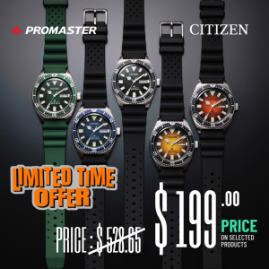 Citizen Promaster Mechanical Automatic Gents NY0121-09X