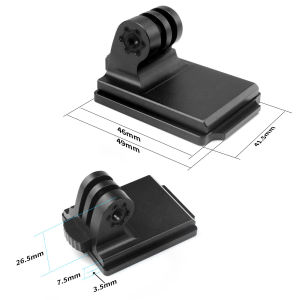 Action Camera Helmet Fixed Mount Base Adapter Aluminum CNC for Gopro 13 12 11 10 9 for DJI Osmo Sports Camera for NVG Holder