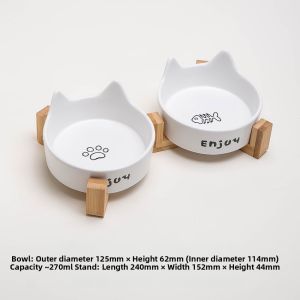 Petdebby | Anti Tip Ceramic Pet Feeding Bowl