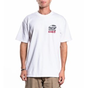 Honda | Honda Mens and Womens T-shirt Summer New Cotton Tee Honda 95 Integra Type R Short-sleeved Spring Autumn Motorcycle Cycling Top