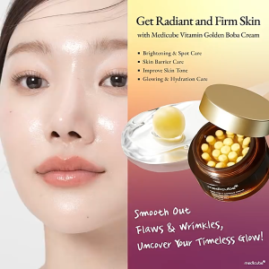 Medicube Deep Vitamin C Golden Capsule Face Moisturizer CREAM 55g Anti-aging ▸ Acne / Blemishes