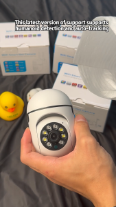 💥ซื้อ 1 แถม 1 ฟรี💥กล้องวงจรปิด V380 Pro กล้องวงจรปิดขนาดเล็ก 360 รีโมทไร้สายแบบพาโนรามากล้องวงจรปิดในร่มและกลางแจ้ง WiFi เชื่อมต่อกับโทรศัพท์มือถือ 1080P กล้องรักษาความปลอดภัยอัจฉริยะสำหรับทีวีที่บ้านหรือรีโมทโทรศัพท์มือถือ