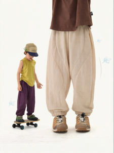 Q21 | Mosquito-Repellent Children Pants Soft Tencel Long Trousers