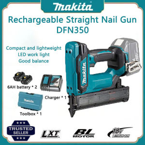 【Original facturer/Warranty 1 years】Makita DFN350 rechargeable straight nail gun F30 electric nail gun 18V lithium battery rechargeable woodworking decoration nail gun