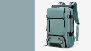 กระเป๋าเป้แล็ปท็อปขนาด16 นิ้ว กระเป๋าเดินทางน้ำหนักเบา กระเป๋ากลางแจ้งกันน้ำทนทานพร้อมช่องใส่รองเท้า lightweight travel bag กระเป๋าเป้สะพายหลัง มีพอร์ตชาร์จUSB ออกแบบหลายช่อง