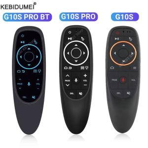 Kebidumei | G10S PRO BT Voice Remote Control 2.4G With BT5.0 Wireless Air Mouse Gyroscope Smart Remote Backlit For PC Smart Android TV