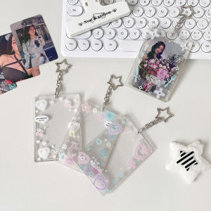 Ins Style Acrylic Photocard Holder Korea Trendy Photo Holder for 3inch Photo K-Pop Idol Goo Card Case ID Card Holder