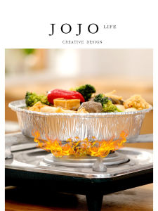 Mr. Grocerys Air Fryer Special Aluminum Foil Paper Plate BBQ Grill Dishware for Juicy And Tender Home Cooking