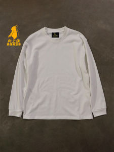 เสื้อยืดคู่รักทรงหลวมแขนยาวผ้าฝ้ายแท้ 310 เส้นคู่สำหรับผู้ชายและผู้หญิง ปกติ ฤดูใบไม้ผลิและฤดูใบไม้ร่วง เสื้อผ้าทำงาน