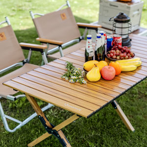ROCKBROS Qunature Folding Camping Table Aluminum alloy High Strength Stable Picnic Table 120cm Anti-slip Portable Outdoor Barbecue Table Gathering Furniture