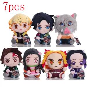 Bandai | Bộ Đồ Chơi Nhân Vật Anime Kimetsu No Yaiba 20cm - Tanjirou Nezuko Zenitsu Kyoujurou - Đồ Chơi Sưu Tầm Dành Cho Fan