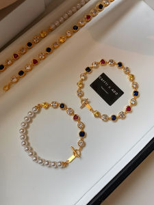 CAFFTI | Elegant Versatile Colored Zircon Hand Chain