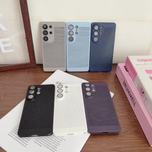 Heat Dissipaton Phone Case for Samsung S26 S25 Note 20 Ultra S24 S23 S22 S21 Plus 10 Solid Color Matte PC Protective Back Cover