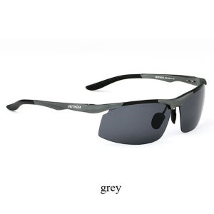 VEITHDIA Mens Sunglasse Outdoor Polarized UV400 Lens Rectangle Rimless Driving Fishing Sun Glasses Sports Eyewear For Male 6535