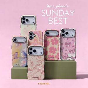 Potdemiel | Blush Bird & Floral For Samsung Galaxy S26 Ultra A56 Exquisitely Pattern Double Protective Phone Cover Cases CaseChic