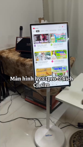 Màn Hình Cảm Ứng Di Động 24 Inch HY33 Pro - Kết Nối WIFI 5G Chụp Ảnh Xoay 180 Độ Xem Phim Nghe Nhạc