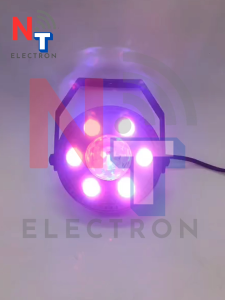 ไฟหลายสีไฟเวที / ไฟหมุน / ไฟพาร์ หลอด LED RGB 3IN1 รุ่น QY-PAL069