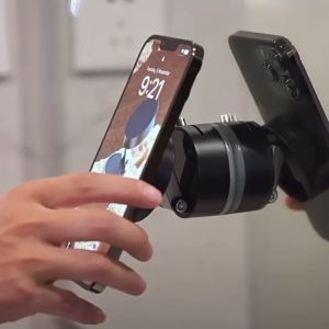 1pc Multi Functional Vacuum Extendable Magnetic Phone Holder Adjustment Rotating Suction Cup Holder Suitable for Kitchen Desktop Office Fitness Travel Car Holder Vacuum Suction Magnetic Phone Holder