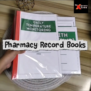 NEW FORMAT PRESCRIPTION BOOK FOR DRUGSTORE PHARMACY