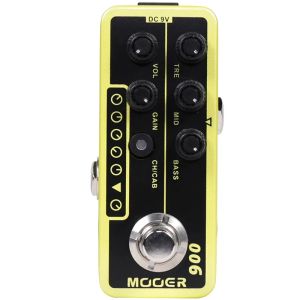 Mooer | Bộ Hiệu Ứng Guitar MOOER 006 US Classic Deluxe Preamp Kim Loại Dành Cho Nhạc Blues Phụ Kiện Bàn Đạp Đơn