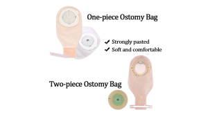 One-piece Two-piece Colostomy Bags Open Closed Closing Bags Ostomy Bags Hydrocolloid Chassis