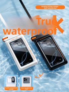 Touch-screen Waterproof Case with Airbags and Double Compartments High Capacity