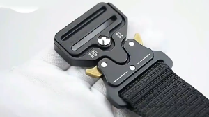 Quick Release Metal Buckle Tactical Belt Soft PP Military Belt Adjustable Daily Outdoor Sports Waistband